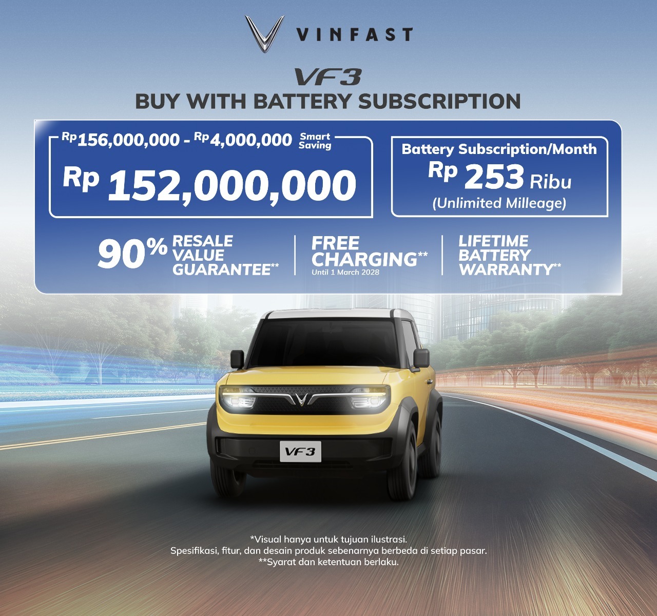 Special Promo VF3 Cibubur